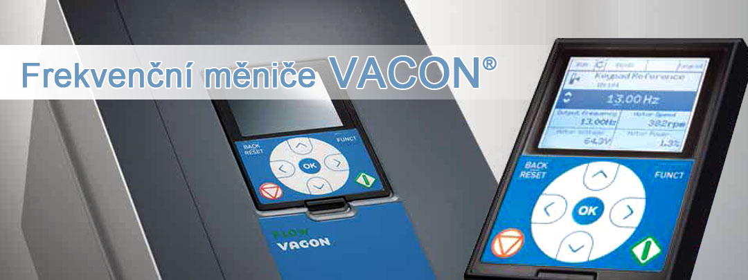 Ames servis - Frekvenční měniče VACON